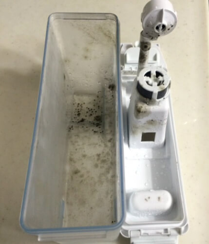 自動製氷機に浄水器を通した水を使う